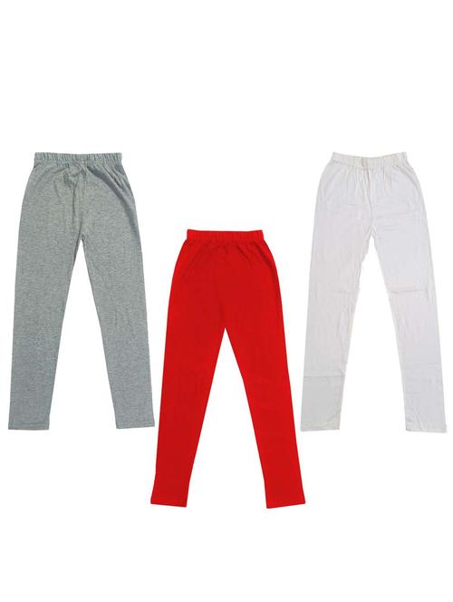 girls pack of 3 leggings - 19846218 - Very Small Image - 1