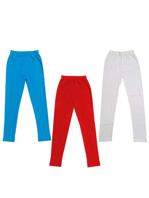 girls pack of 3 leggings - 19846243 - Very Small Image - 1
