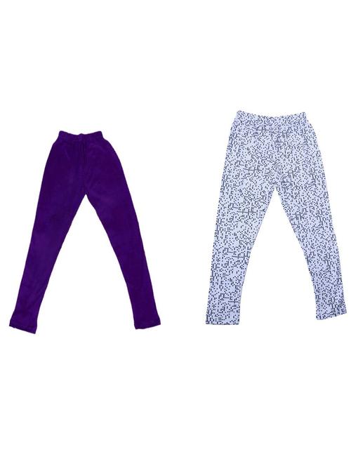 girls pack of 2 leggings - 19846252 - Very Small Image - 1