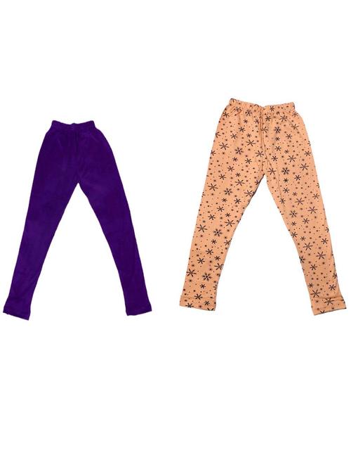 girls pack of 2 leggings - 19846254 - Very Small Image - 1