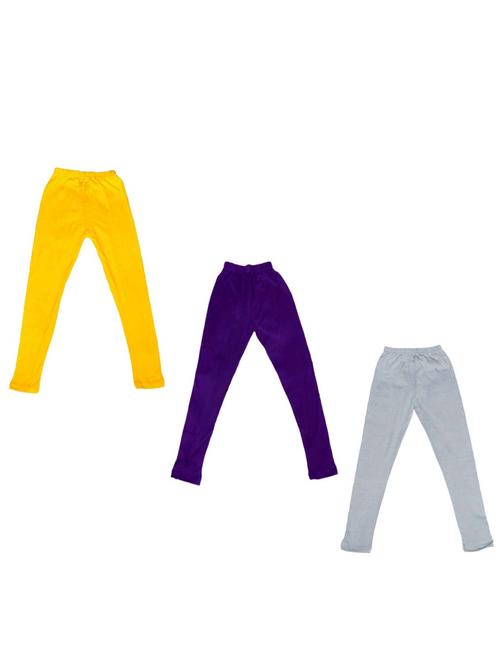 girls pack of 3 leggings - 19846272 - Very Small Image - 1