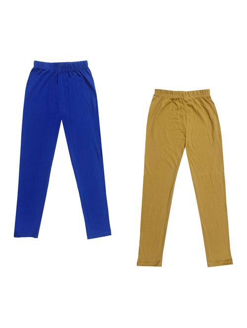 pack of 2 girls solid leggings - 19846333 - Very Small Image - 1