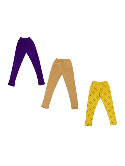 pack of 3 girls leggings - 19846360 - Very Small Image - 1