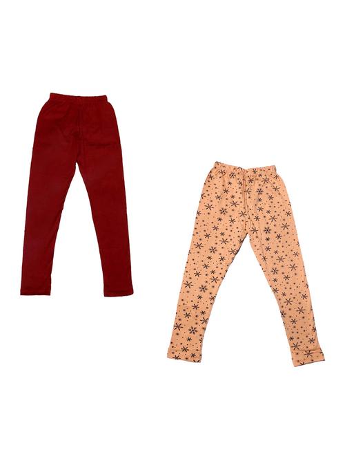 pack of 2 girls leggings - 19846390 - Very Small Image - 1
