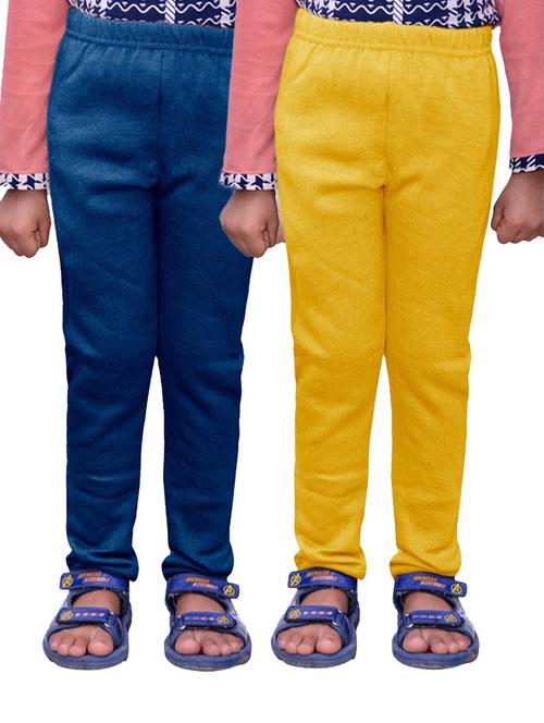 pack of 2 girls solid leggings - 19846450 - Very Small Image - 1