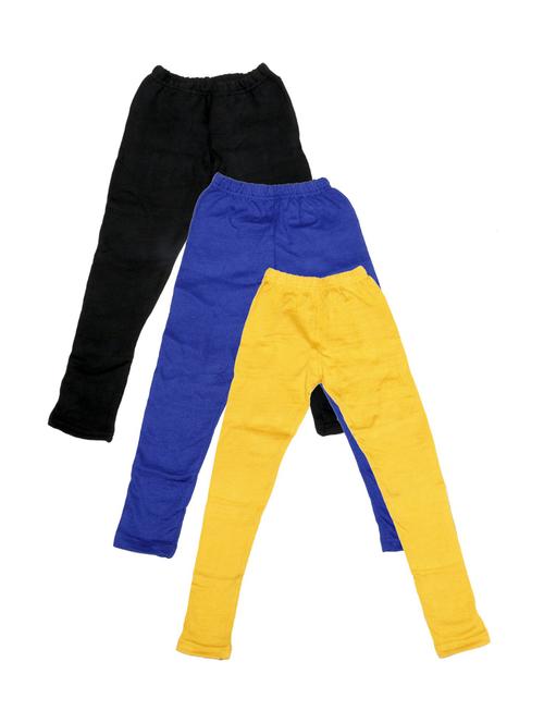 pack of 3 girls solid leggings - 19846509 - Very Small Image - 1