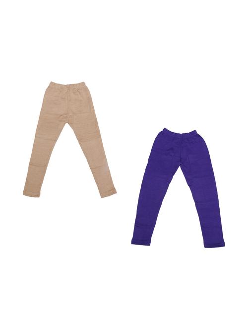 pack of 2 girls solid leggings - 19846585 - Very Small Image - 1