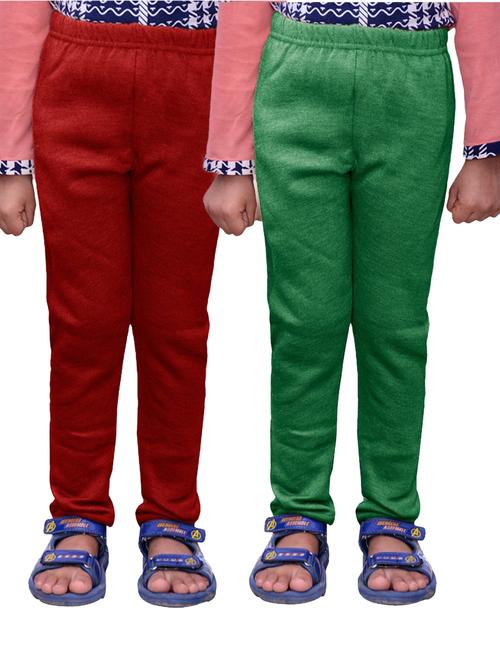 pack of 2 solids leggings - 19846651 - Very Small Image - 1