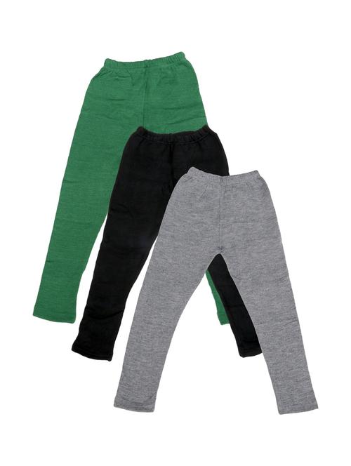 pack of 3 solids leggings - 19846678 - Very Small Image - 1
