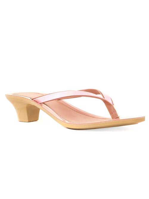 pink synthetic slip on sandals - 19847008 - Very Small Image - 1
