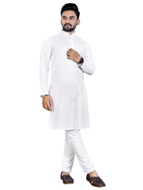 cotton kurta pyjama set - 19848148 - Very Small Image - 1