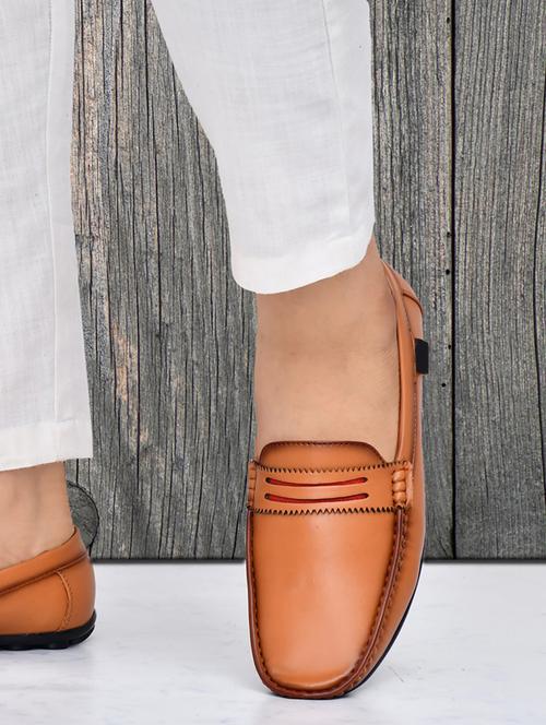 tan slip on loafer - 19848648 - Very Small Image - 1