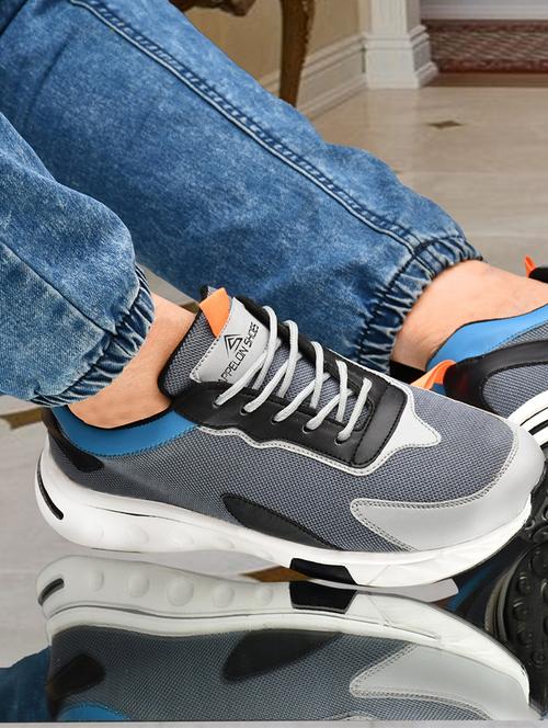 grey mesh sport shoe - 19848858 - Very Small Image - 1