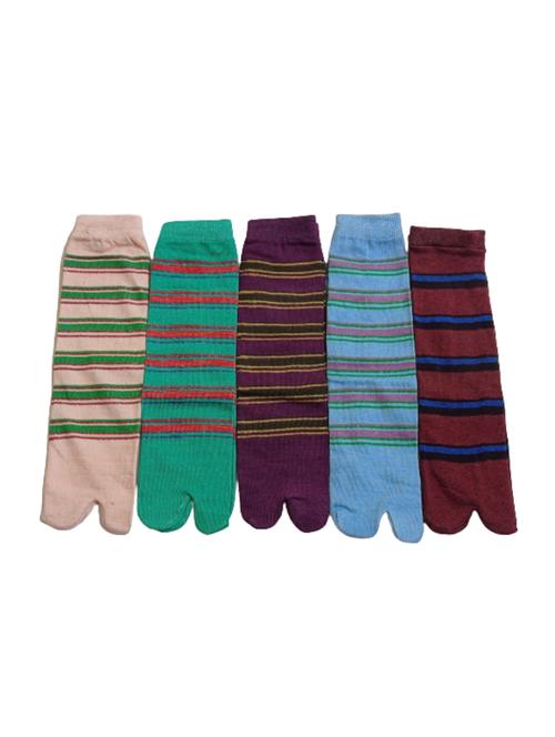 justin dustin women's thumb ankle length socks (pack of 5) - 19849087 - Very Small Image - 1