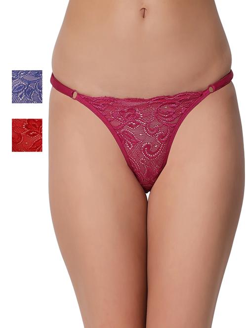 pack of 3 thongs panty - 19849169 - Very Small Image - 1