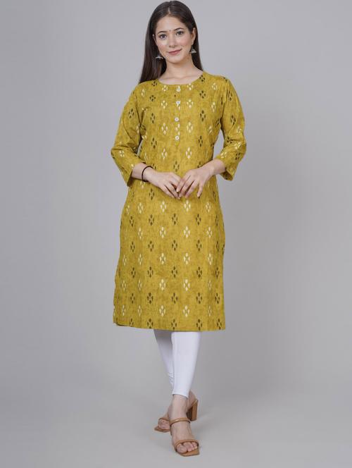printed a-line kurta - 19849643 - Very Small Image - 1