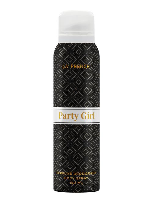 la french party girl deodorant body spray for women, 150ml - 19849952 - Very Small Image - 1