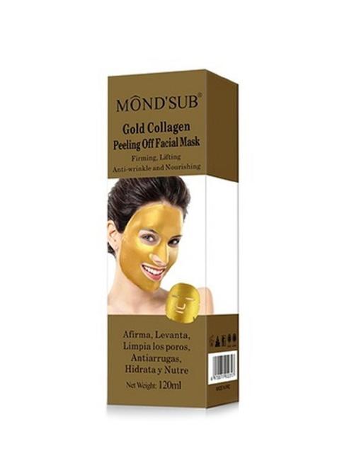 mond'sub gold collagen peel off mask - 120ml - pack of 1 - 19850157 - Very Small Image - 1