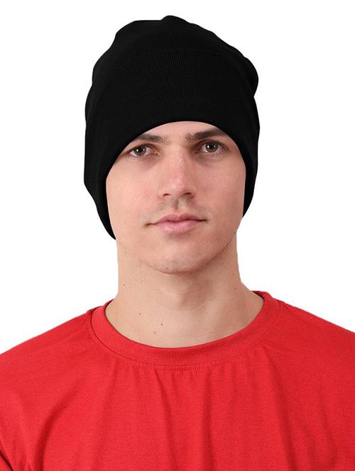 the blazze men solid free size cap - 19852662 - Very Small Image - 1