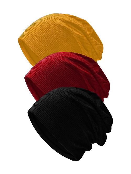 the blazze solid free size caps combo - 19852674 - Very Small Image - 1