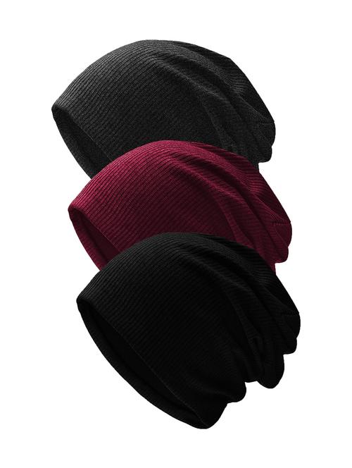 the blazze solid free size caps combo - 19852696 - Very Small Image - 1