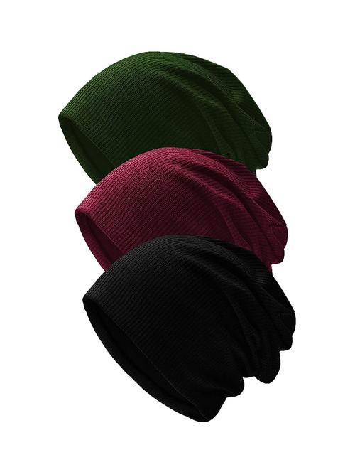 the blazze solid free size caps combo - 19852703 - Very Small Image - 1