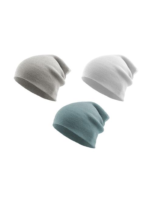 the blazze unisex solid free size caps combo - 19852725 - Very Small Image - 1