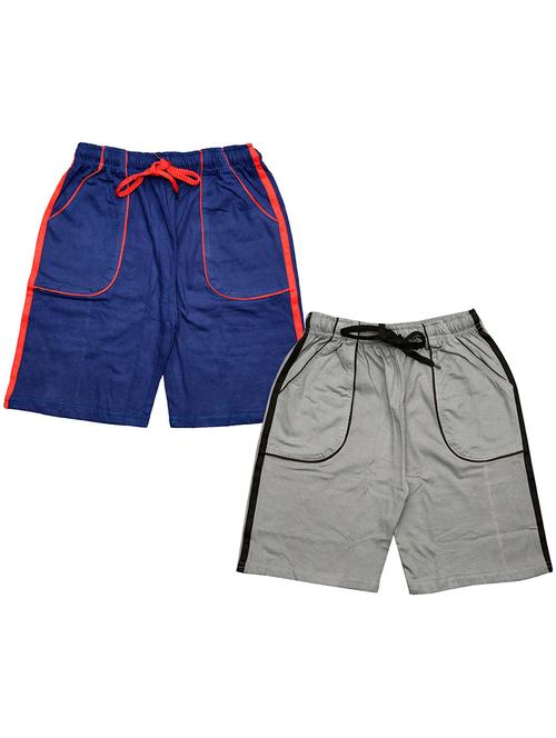 pack of 2 solids shorts - 19853082 - Very Small Image - 1