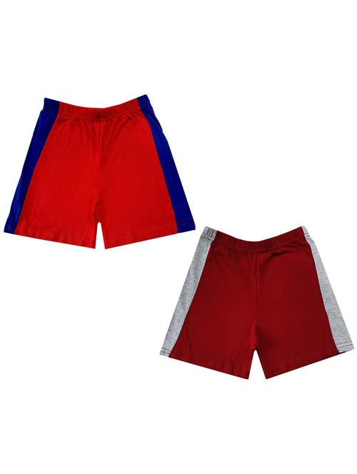 pack of 2 solids shorts - 19853112 - Very Small Image - 1
