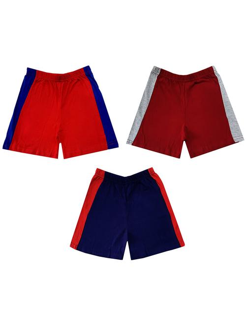pack of 3 solids shorts - 19853118 - Very Small Image - 1