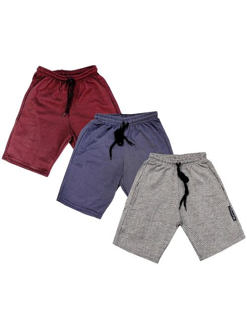 pack of 3 solids shorts - 19853170 - Very Small Image - 1