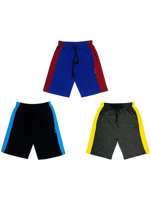 pack of 3 solids shorts - 19853179 - Very Small Image - 1