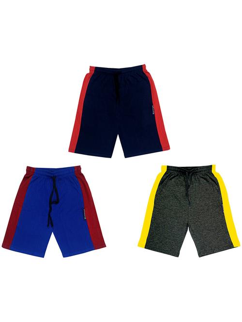 pack of 3 solids shorts - 19853188 - Very Small Image - 1