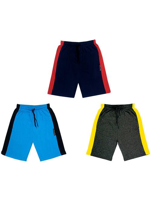 pack of 3 solids shorts - 19853189 - Very Small Image - 1