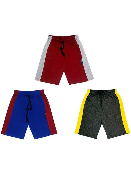 pack of 3 solids shorts - 19853193 - Very Small Image - 1