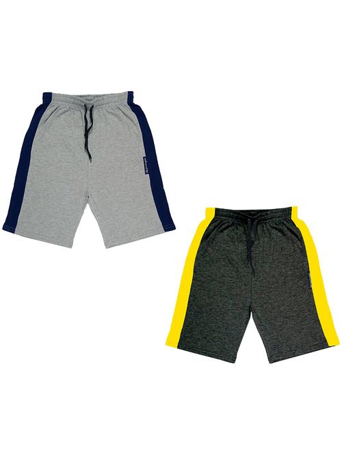 pack of 2 solids shorts - 19853196 - Very Small Image - 1