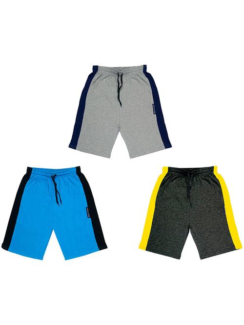 pack of 3 solids shorts - 19853200 - Very Small Image - 1