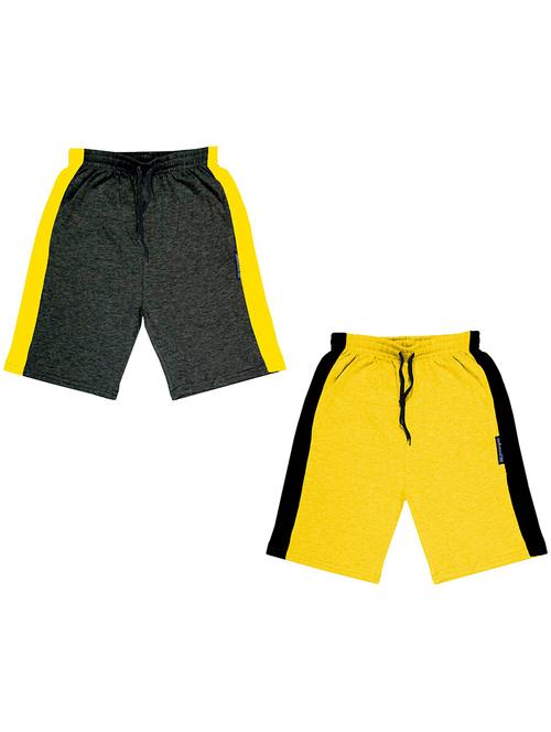 pack of 2 solids shorts - 19853203 - Very Small Image - 1