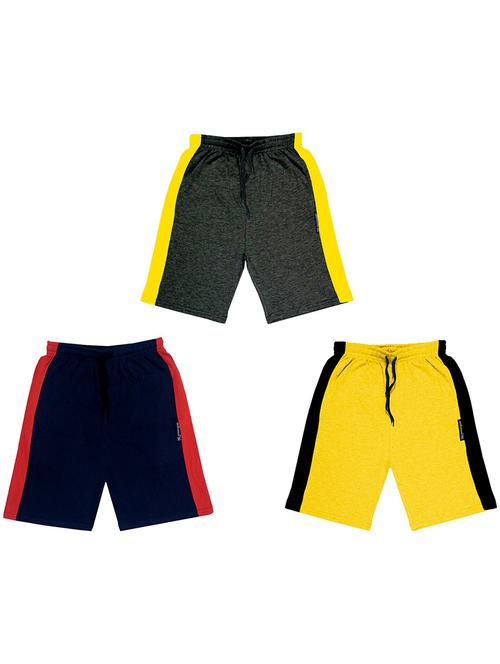 pack of 3 solids shorts - 19853208 - Very Small Image - 1