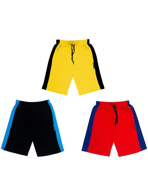 pack of 3 solids shorts - 19853213 - Very Small Image - 1