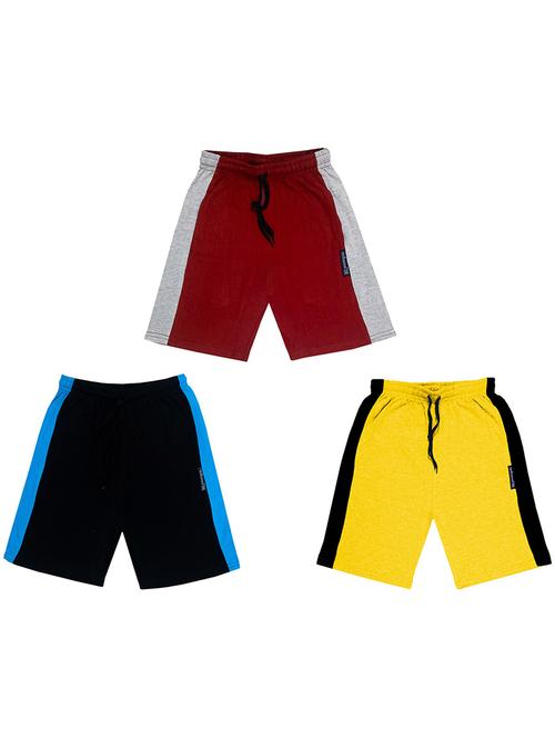 pack of 3 solids shorts - 19853225 - Very Small Image - 1