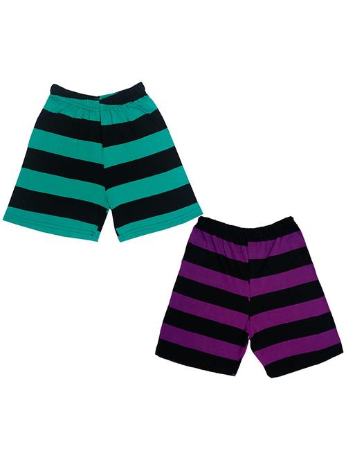 pack of 2 stripes shorts - 19853244 - Very Small Image - 1