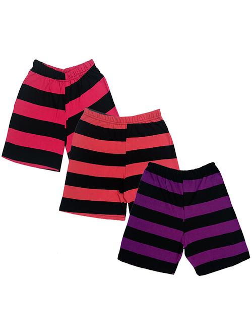 pack of 3 stripes shorts - 19853247 - Very Small Image - 1