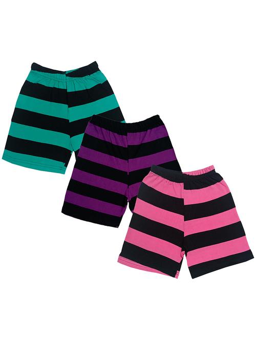 pack of 3 stripes shorts - 19853255 - Very Small Image - 1