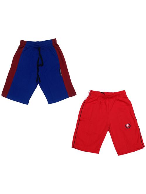pack of 2 solids shorts - 19853279 - Very Small Image - 1