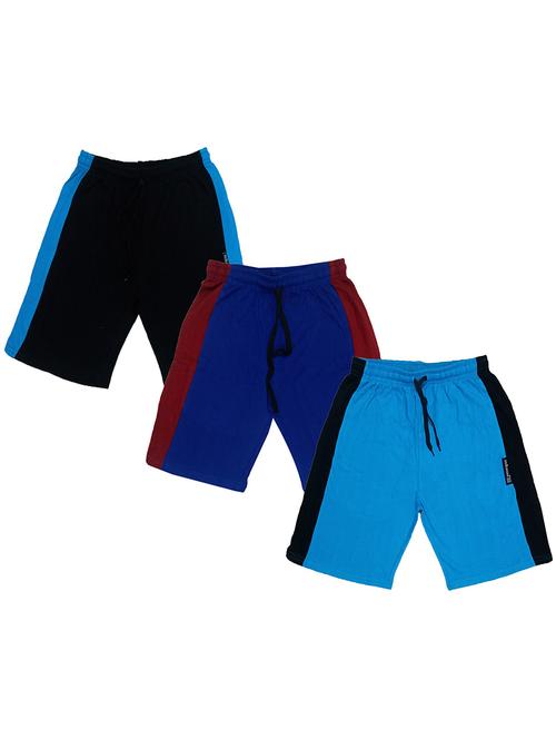 pack of 3 solids shorts - 19853288 - Very Small Image - 1