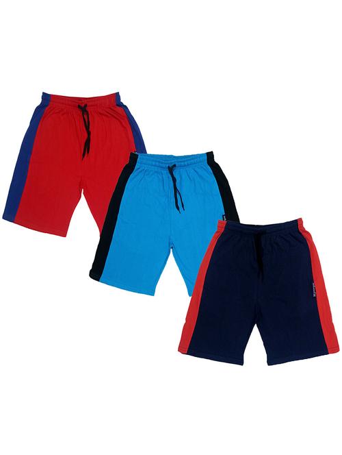 pack of 3 solids shorts - 19853296 - Very Small Image - 1