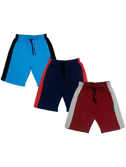 pack of 3 solids shorts - 19853308 - Very Small Image - 1