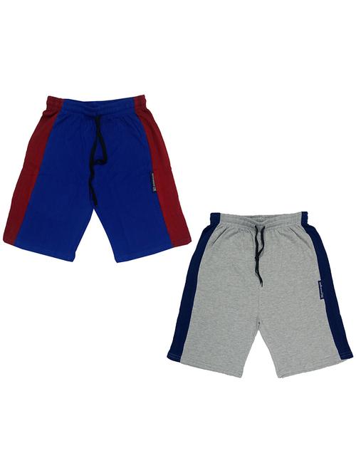 pack of 2 solids shorts - 19853313 - Very Small Image - 1