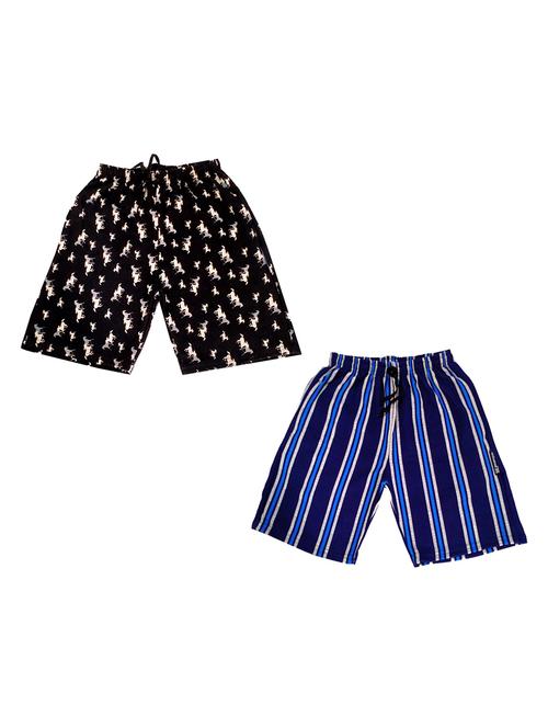 pack of 2 multi colored printed shorts - 19853417 - Very Small Image - 1